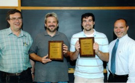 John Rohrer and Adam Vann  Pacesetter Award 2008